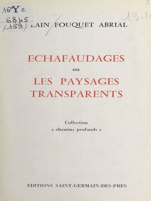 cover image of Échafaudages ou Les paysans transparents